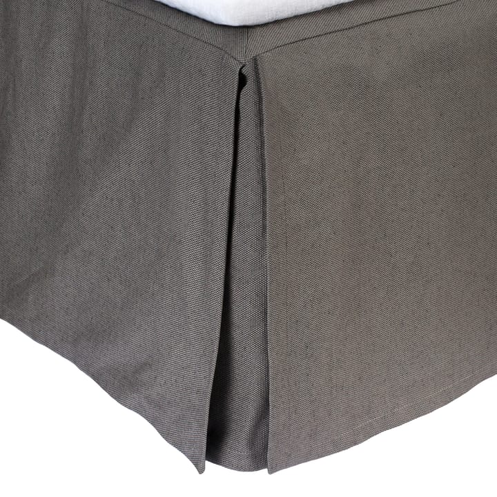 Weoaknight bed skirt 180x220x42 cm - Charcoal - Himla
