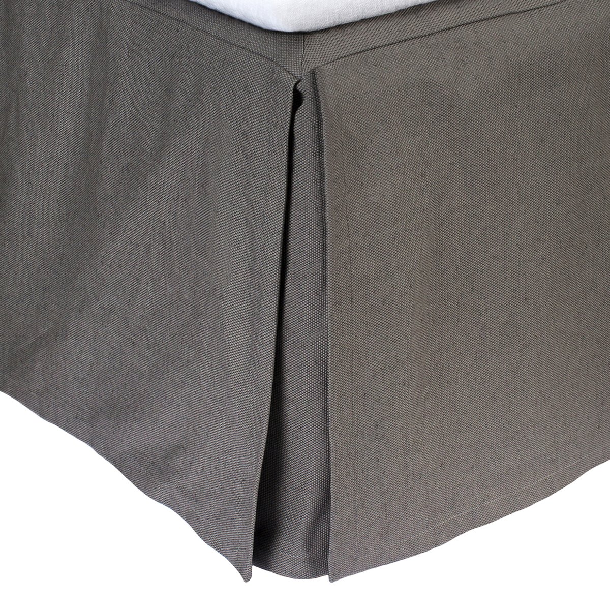 Himla Weoaknight bed skirt 180x220x42 cm Charcoal | Scandinavian Design | Valances | Grey