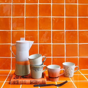70's americano mug 26 cl 4 pieces - multi - HKliving