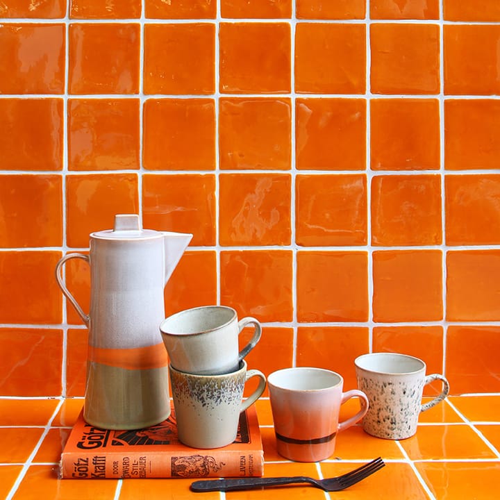70's americano mug 26 cl 4 pieces, multi HKliving