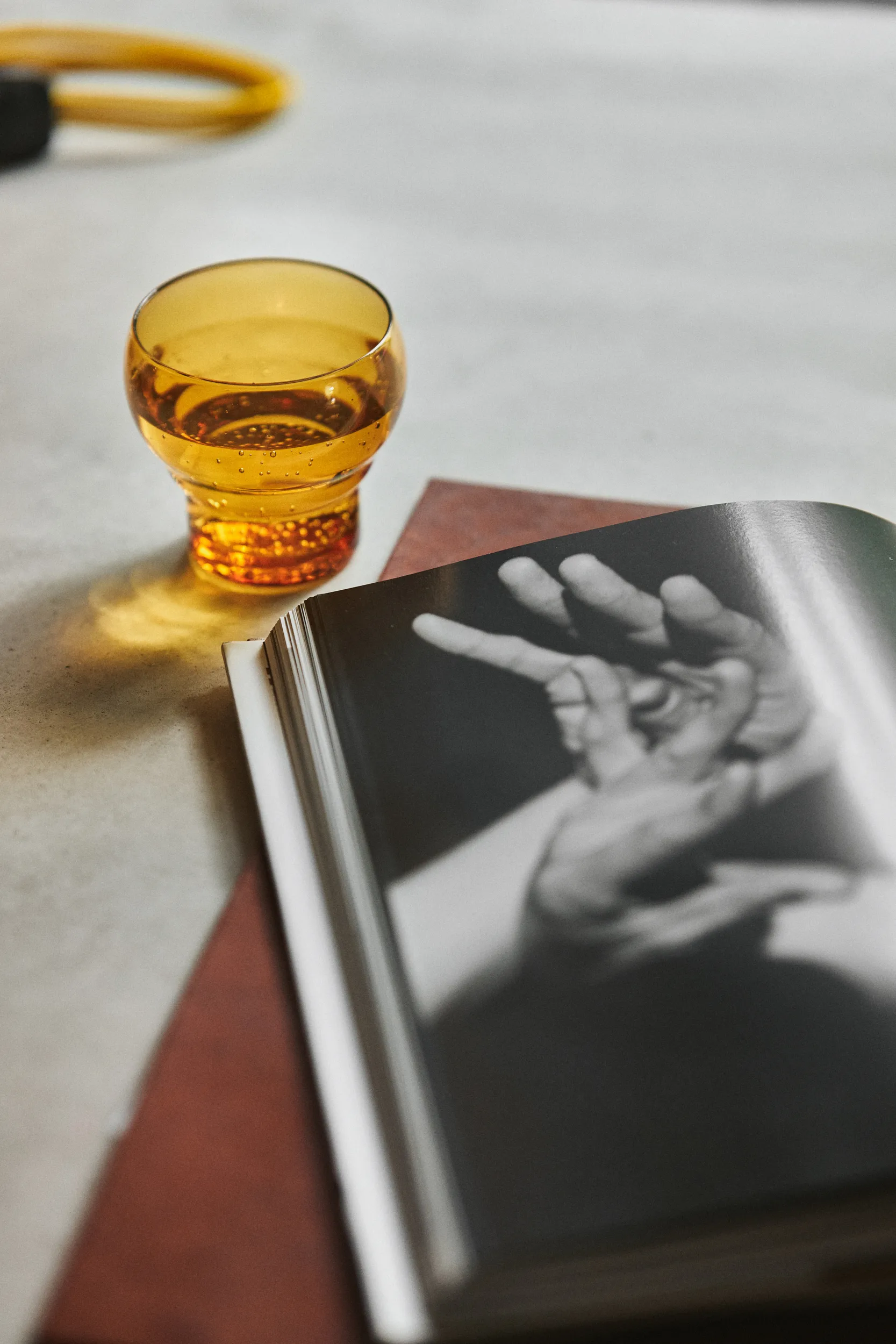 70's Bulb glass 27 cl 4-pack, Amber HKliving