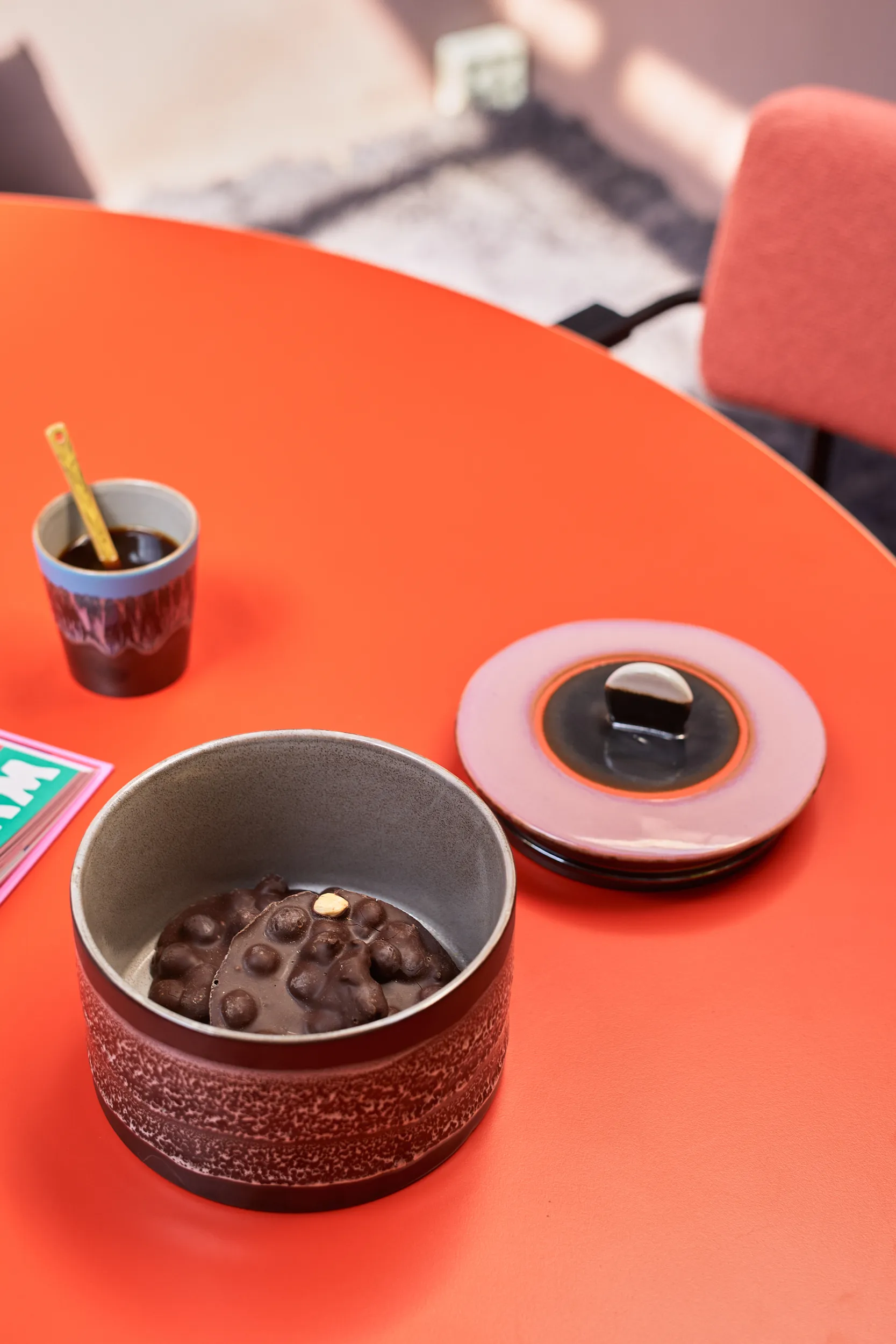 70's cookie jar Ø17 cm, Disco HKliving