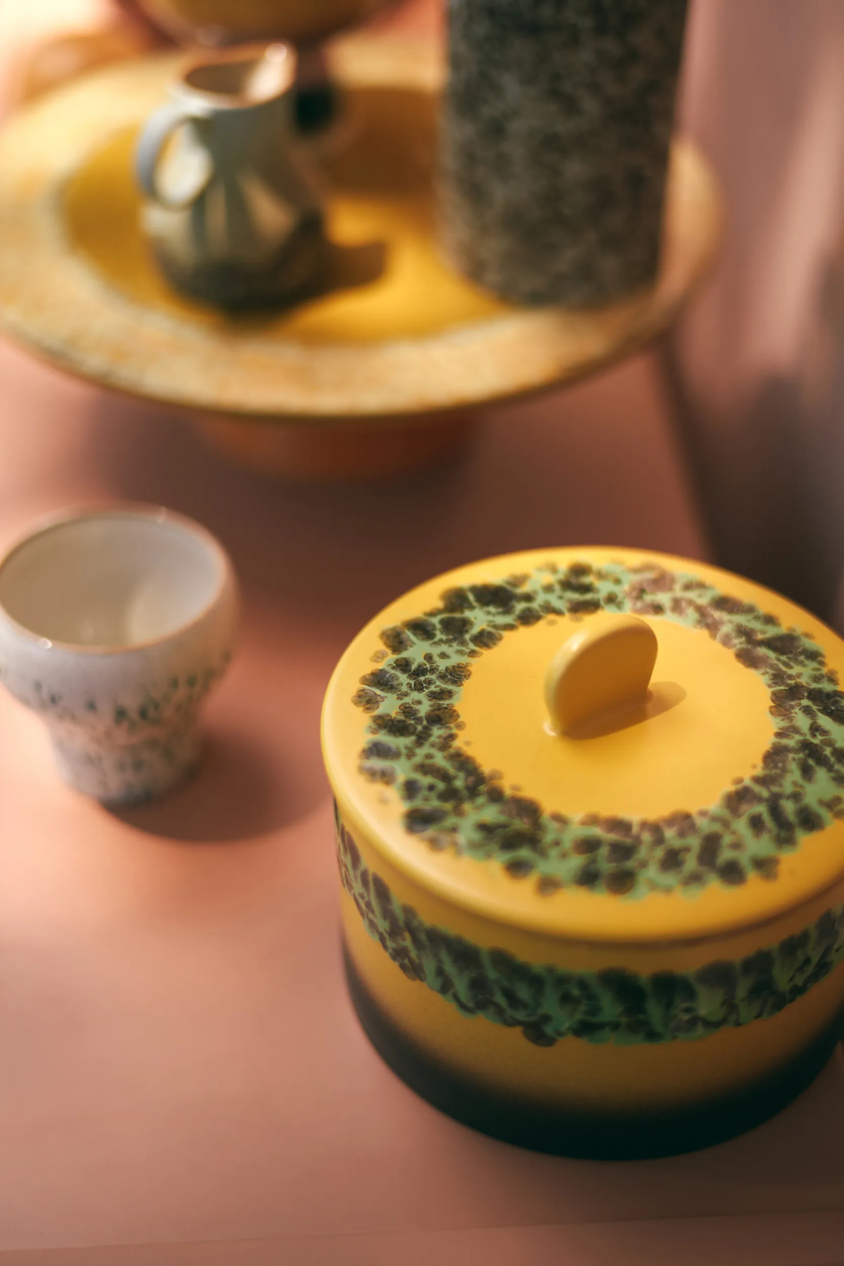 70's cookie jar Ø17 cm, Kelp HKliving