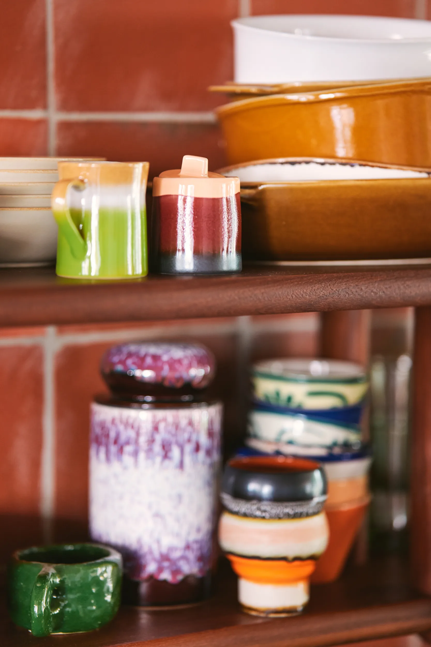70's milk jug and sugar bowl, Foreland HKliving