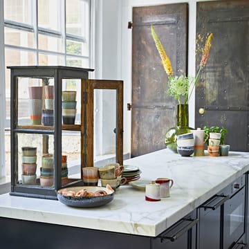 70's milk jug and sugar bowl - frost - HKliving