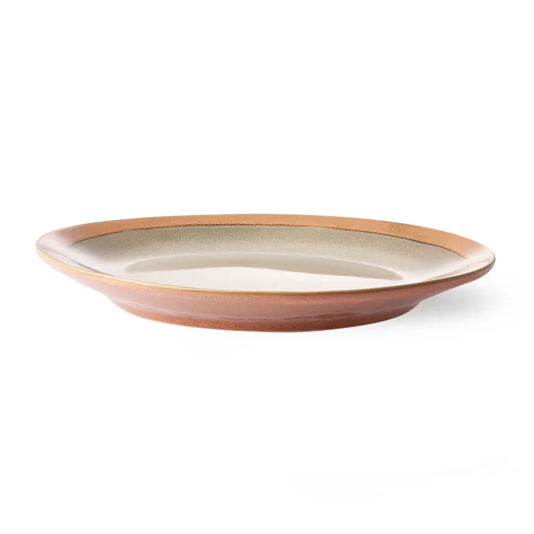 70's plate 22 cm 2-pack, Earth HKliving