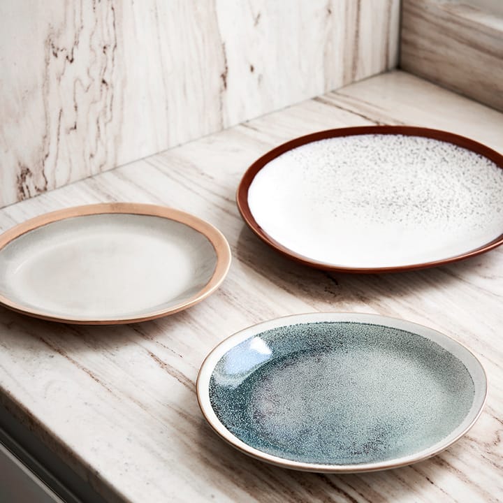 70's plate 22 cm 2-pack, Earth HKliving