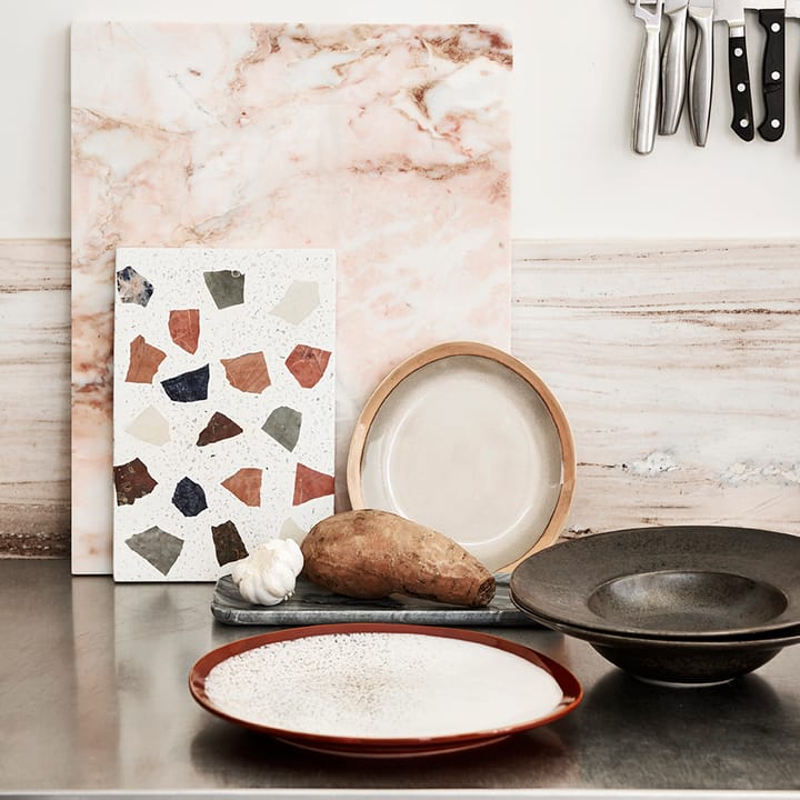 70's plate 22 cm 2-pack, Earth HKliving