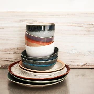 70's plate Ø27,5 cm 2-pack - Frost - HKliving