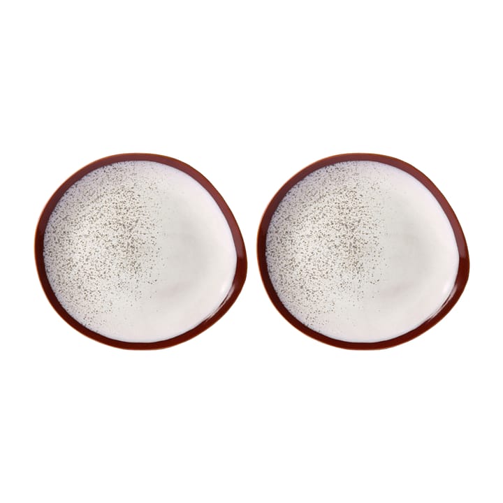 70's plate Ø27,5 cm 2-pack, Frost HKliving