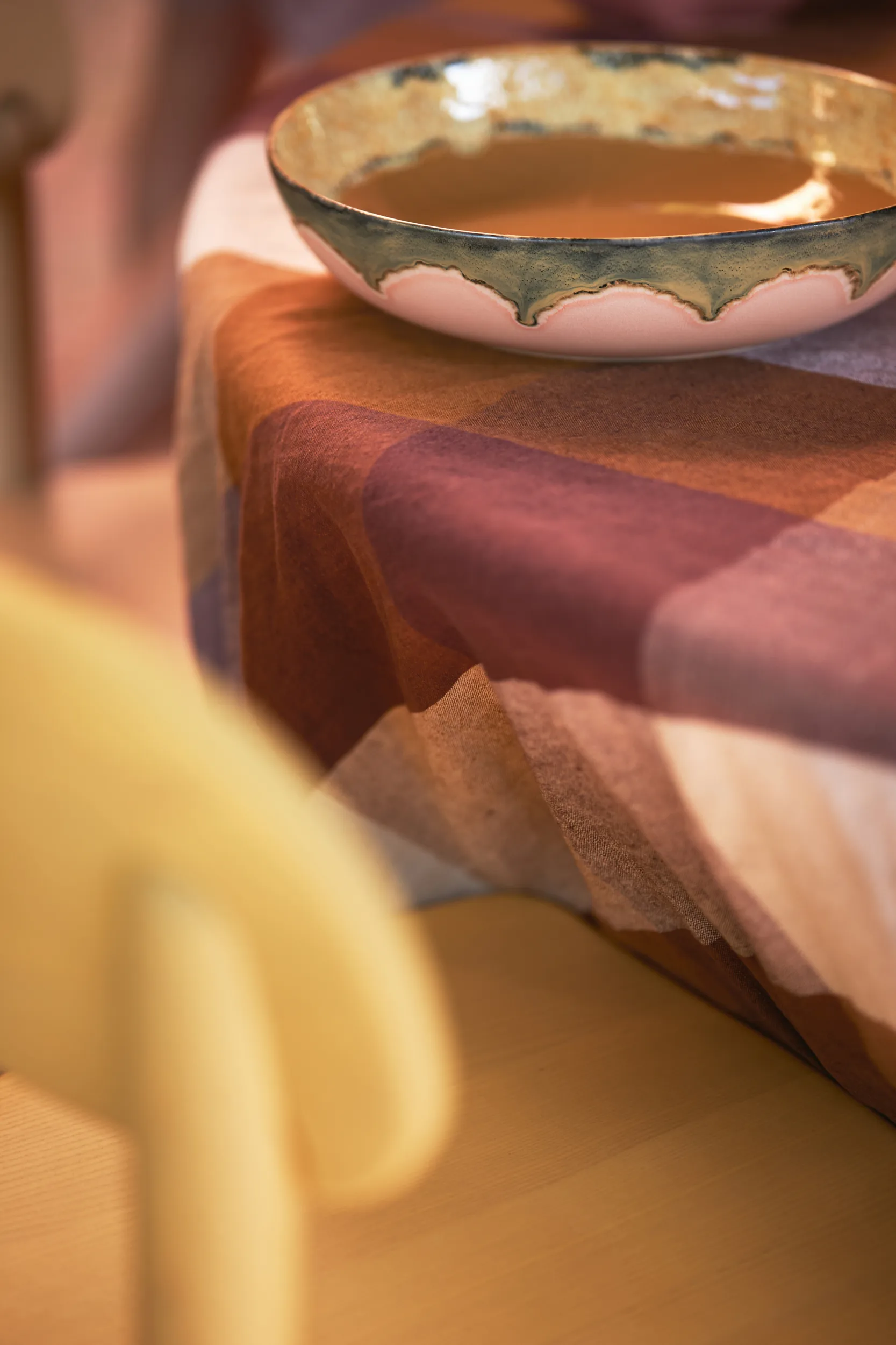 70's salad bowl Ø33 cm, Sunflower HKliving