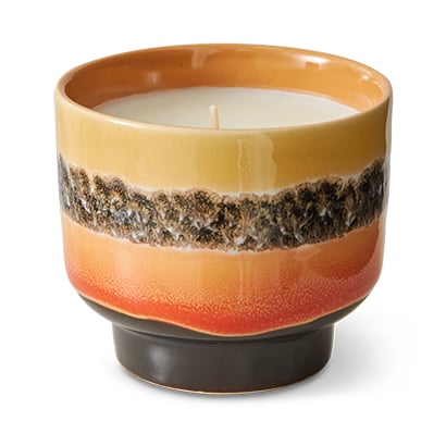 HKliving 70"s scented candle small 30 h Tulum