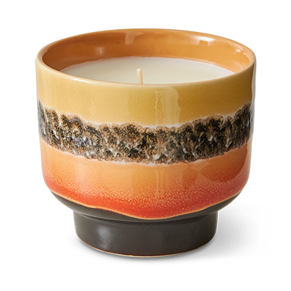 HKliving 70"s scented candle small 30 h Tulum