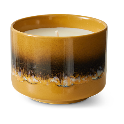 HKliving 70"s scented candle small 30 h Valencia