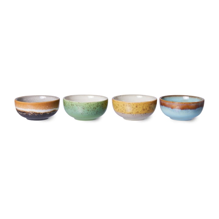70's small bowl 4-pack - Multi - HKliving