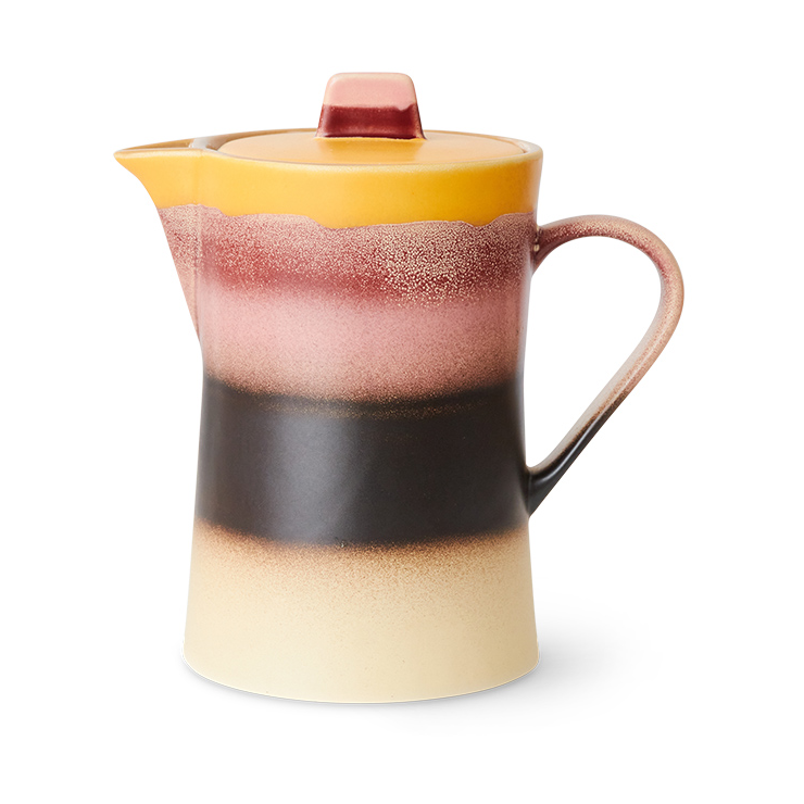 HKliving 70"s teapot Sunset