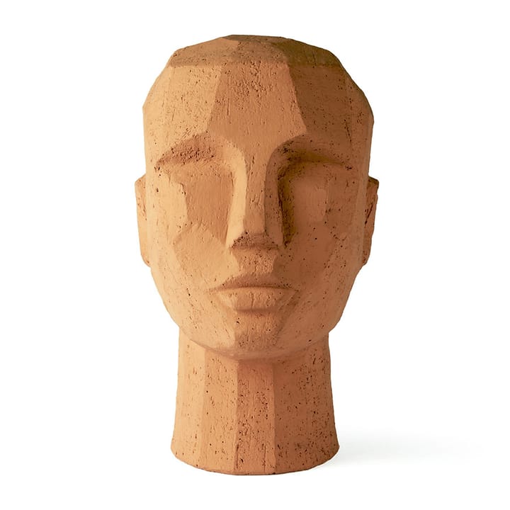 Abstract Head Sculpture 18x15x25 cm - Terracotta - HKliving