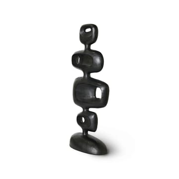 Aluminum sculpture 80 cm - Heavy black - HKliving