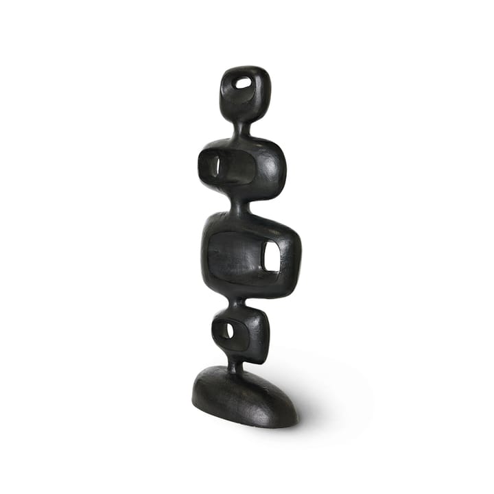Aluminum sculpture 80 cm, Heavy black HKliving