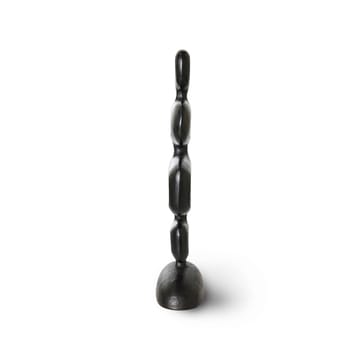 Aluminum sculpture 80 cm - Heavy black - HKliving