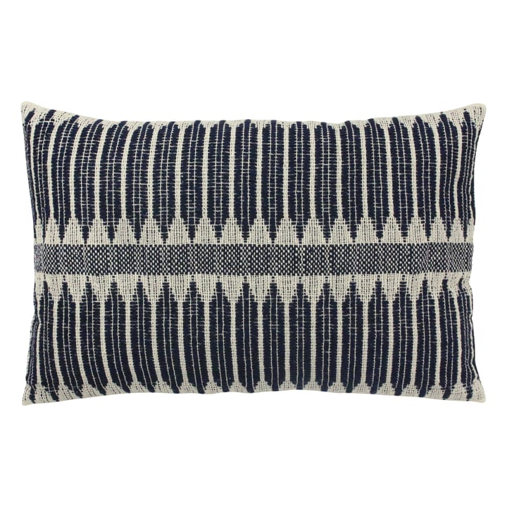 Aztec weave cushion - black-white, 40x60 cm - HKliving