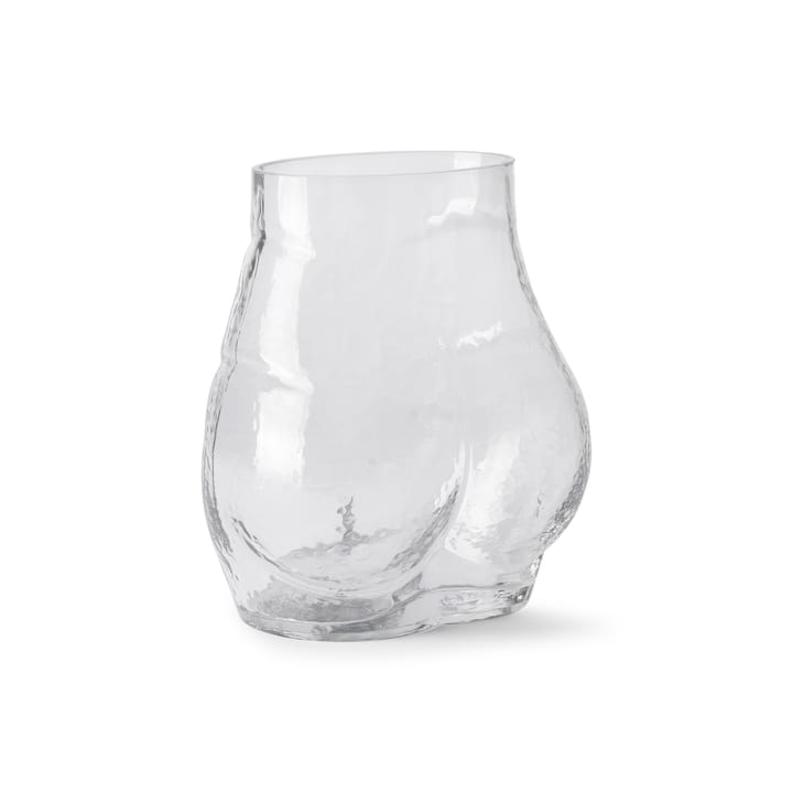 Bum glass vase - clear - HKliving