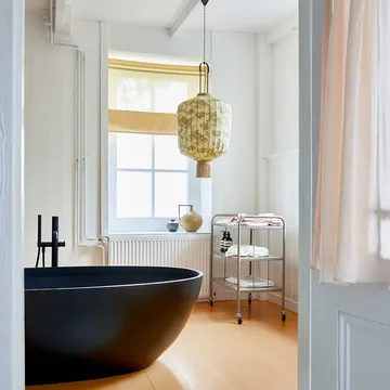 Ceramic Jar vase L 26.5 cm - mustard - HKliving