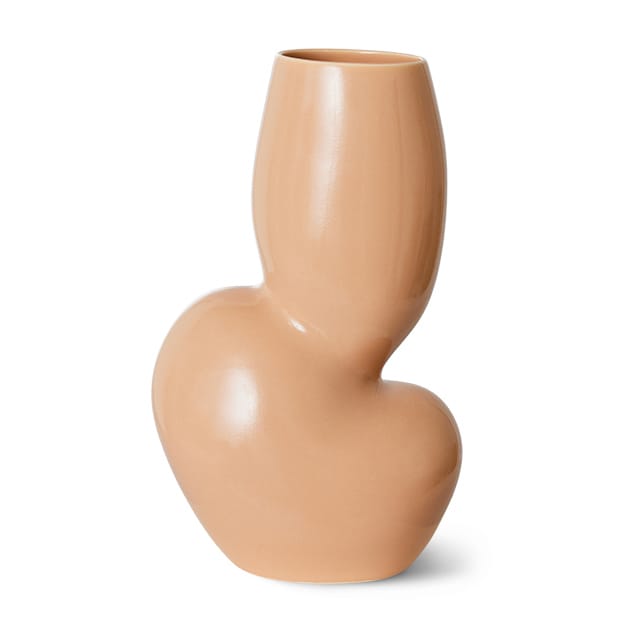 Ceramic organic vase medium 29 cm, Cream HKliving