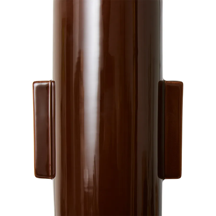 Ceramic vase large 42.5, Espresso HKliving