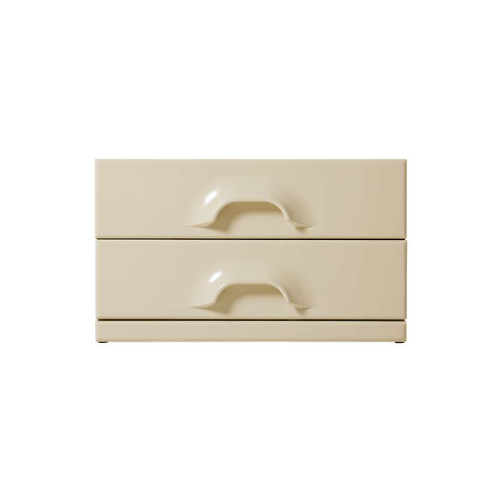 Chest of drawers with 2 drawers 60x35 cm, Cream HKliving