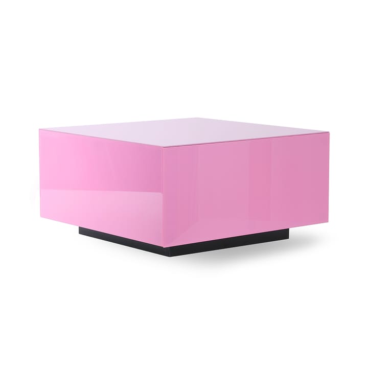 Coffee table mirror cube L 60x60 cm, Pink HKliving