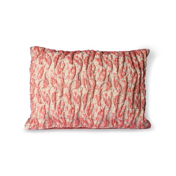 Floral cushion 30x40 cm - red-pink - HKliving