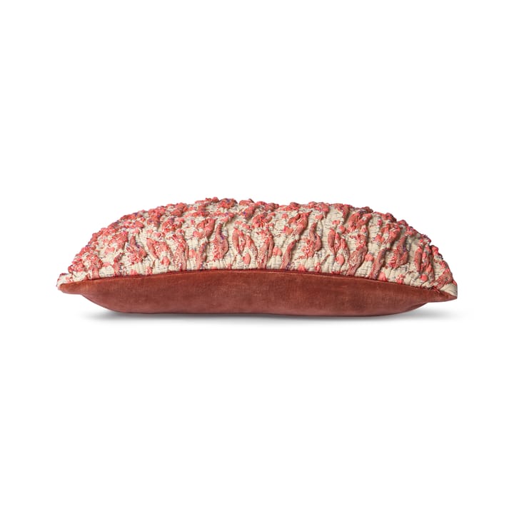 Floral cushion 30x40 cm, red-pink HKliving