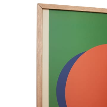 Framed artwork l'orange painting - Orange - HKliving