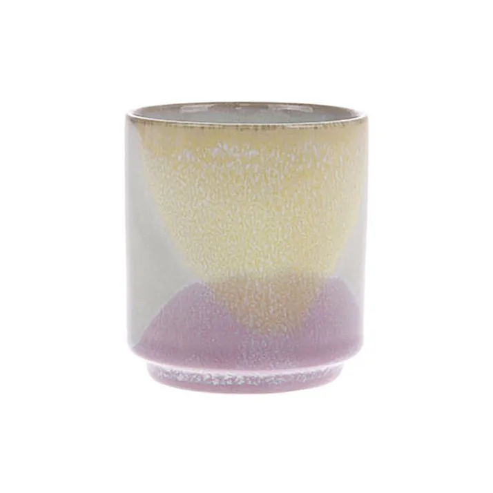 Gallery ceramics coffee mug, purple-yellow HKliving
