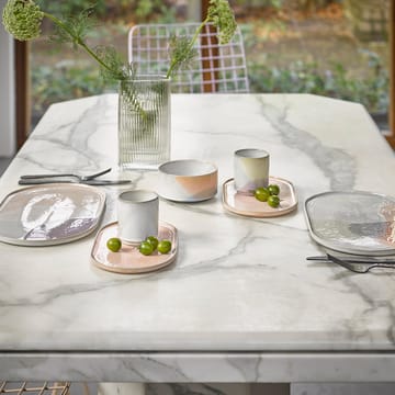 Gallery ceramics oval small plate - Nude - HKliving