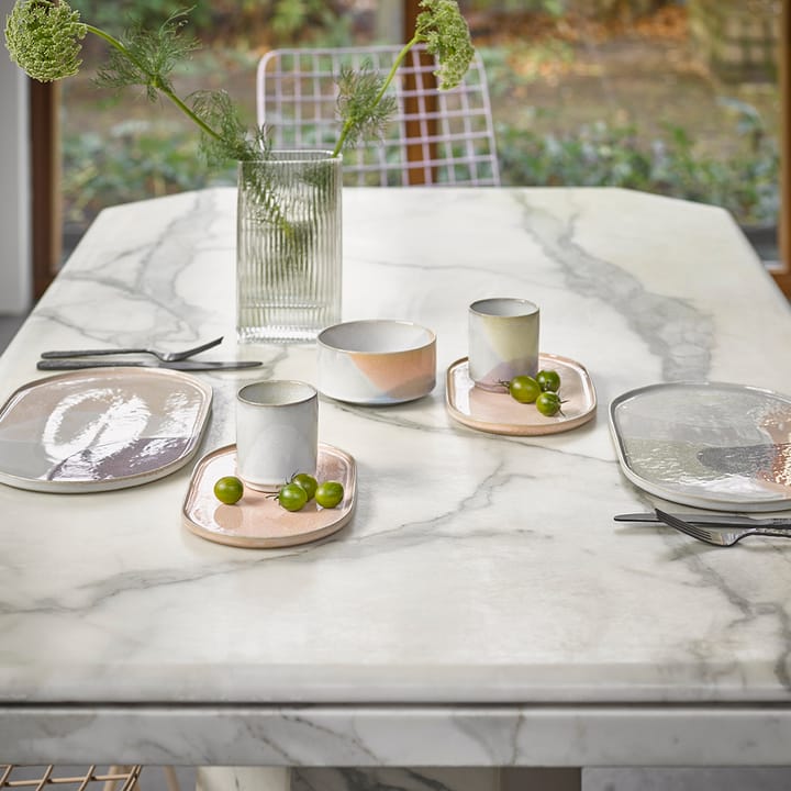 Gallery ceramics oval small plate, Nude HKliving