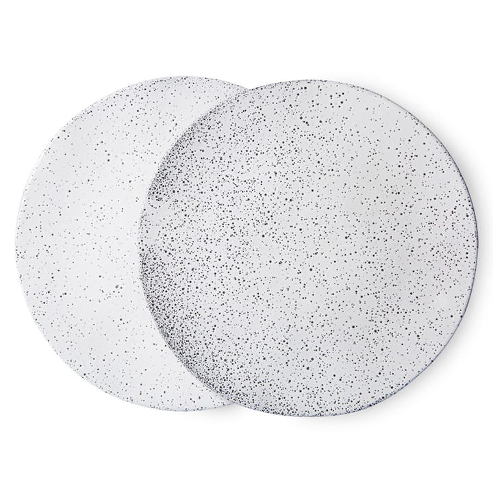 Gradient plate 2-pack Ø29 cm - Cream - HKliving