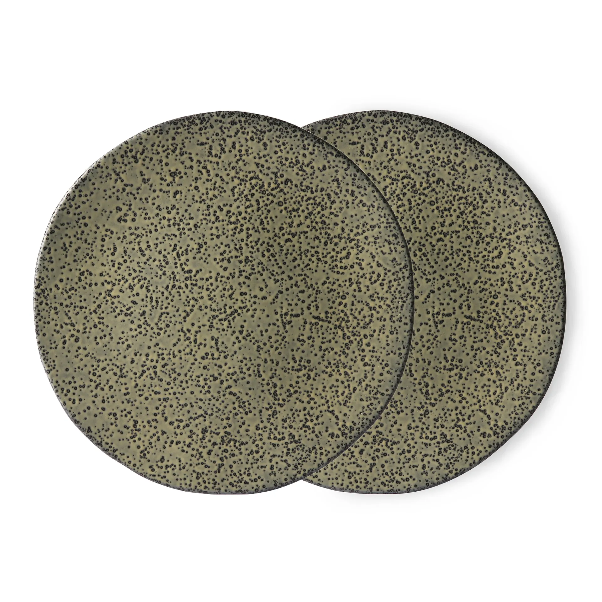 Gradient small plate 22.5 cm 2-pack, green HKliving