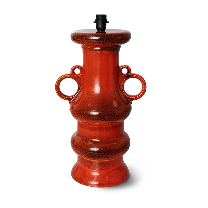 Grand lamp base glazed orange, 60 cm HKliving