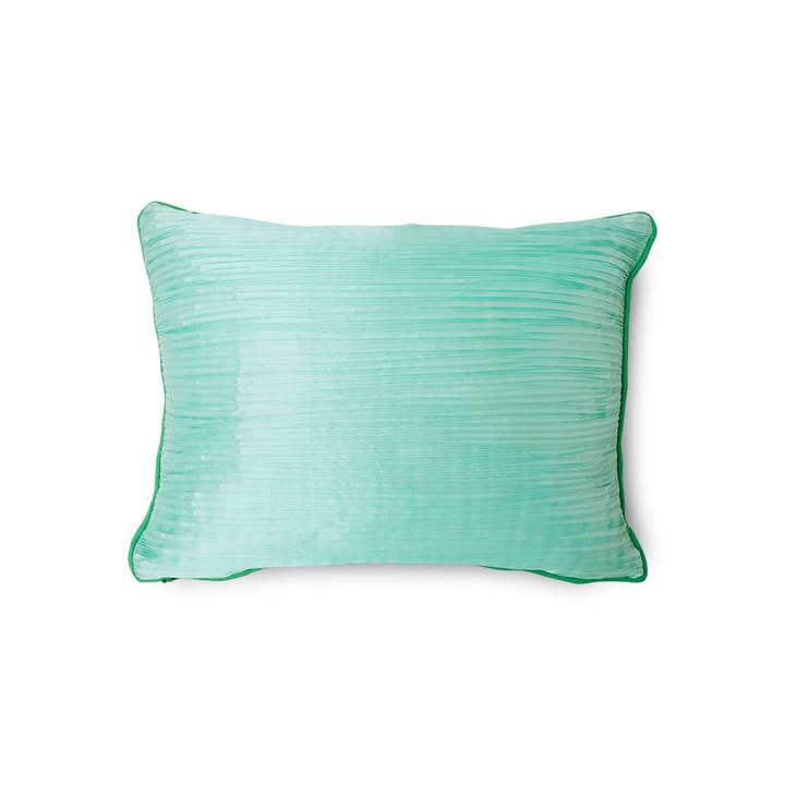 Groovy pillow Pleated 30x40 cm - Turquoise - HKliving