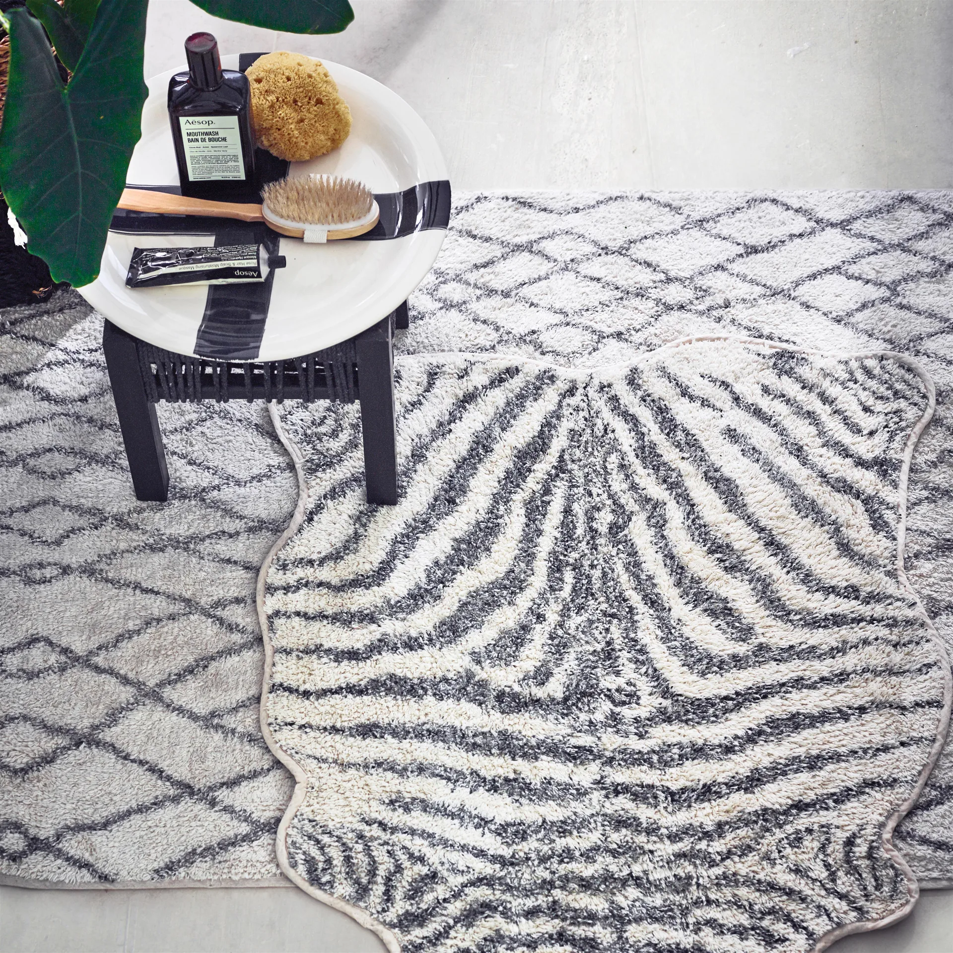 HKliving bath mat, 90x175 cm HKliving