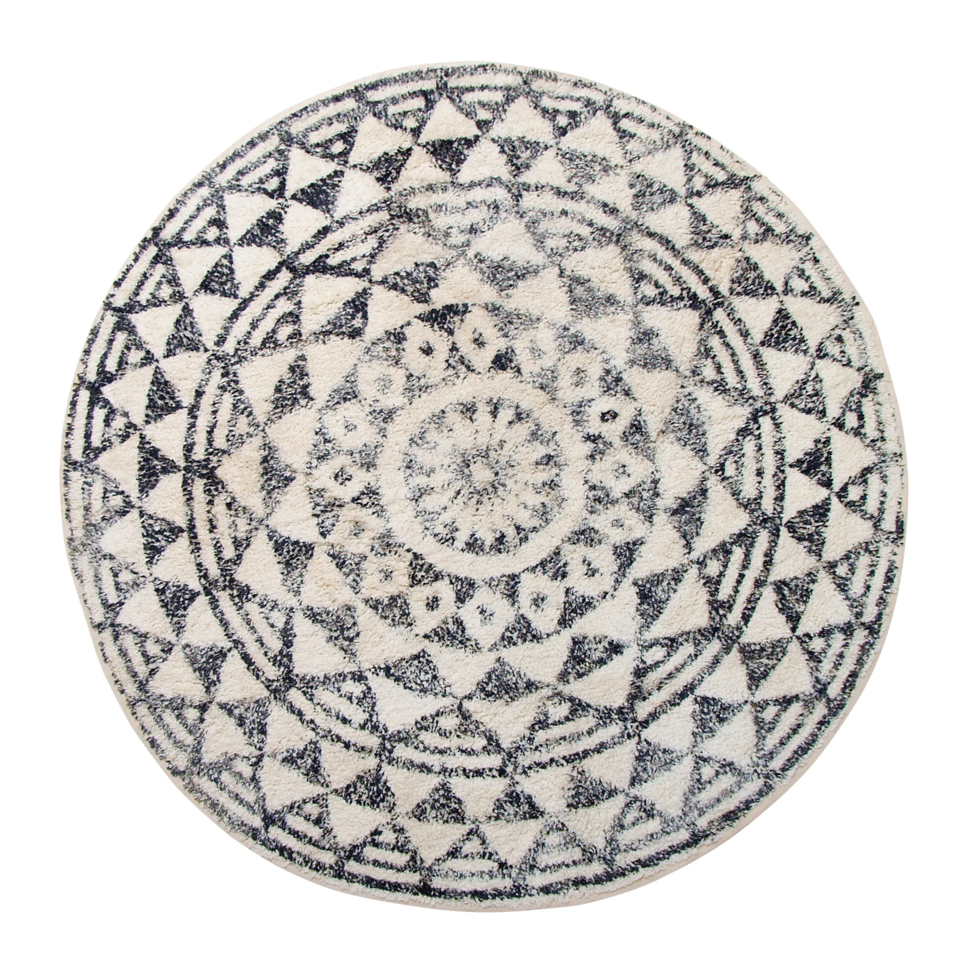 HKliving bathroom mat round, Ø 120 cm HKliving