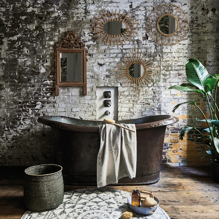 HKliving bathroom mat round, Ø 80 cm HKliving