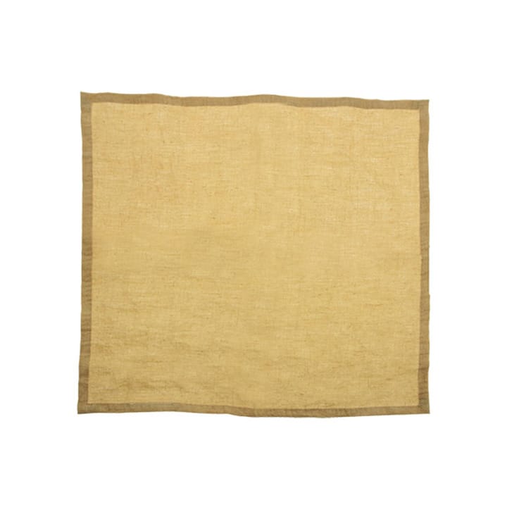 HKliving linnen serviette 2- pack, yellow HKliving