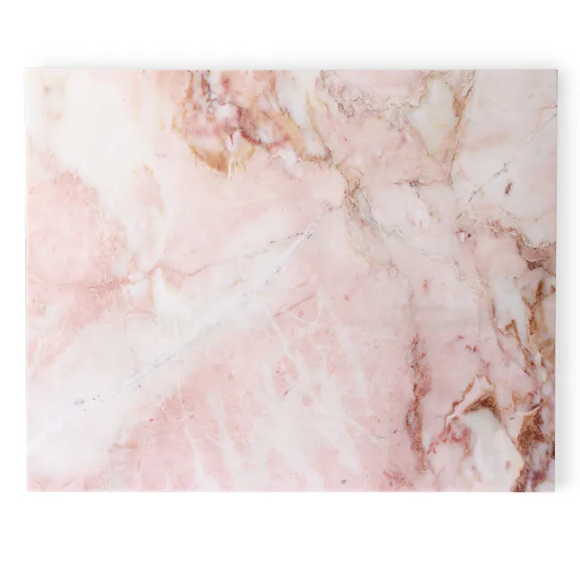 HKliving marble cutting board 50x40 cm, pink HKliving