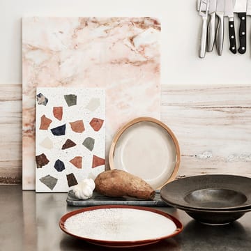 HKliving marble cutting board 50x40 cm - pink - HKliving