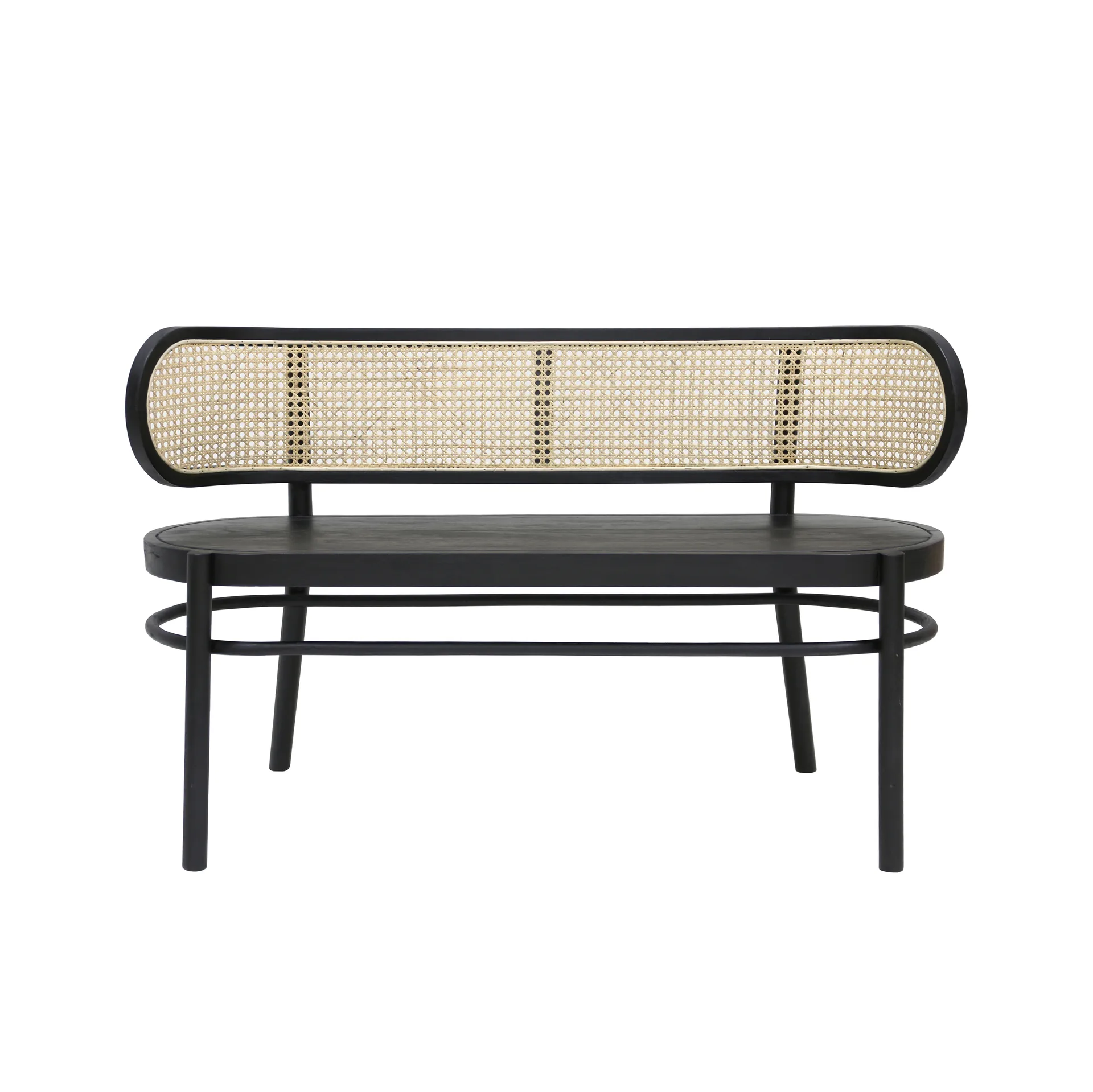 HKliving Retro bench, Black HKliving