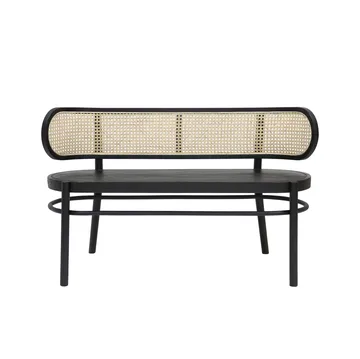 HKliving Retro bench - Black - HKliving