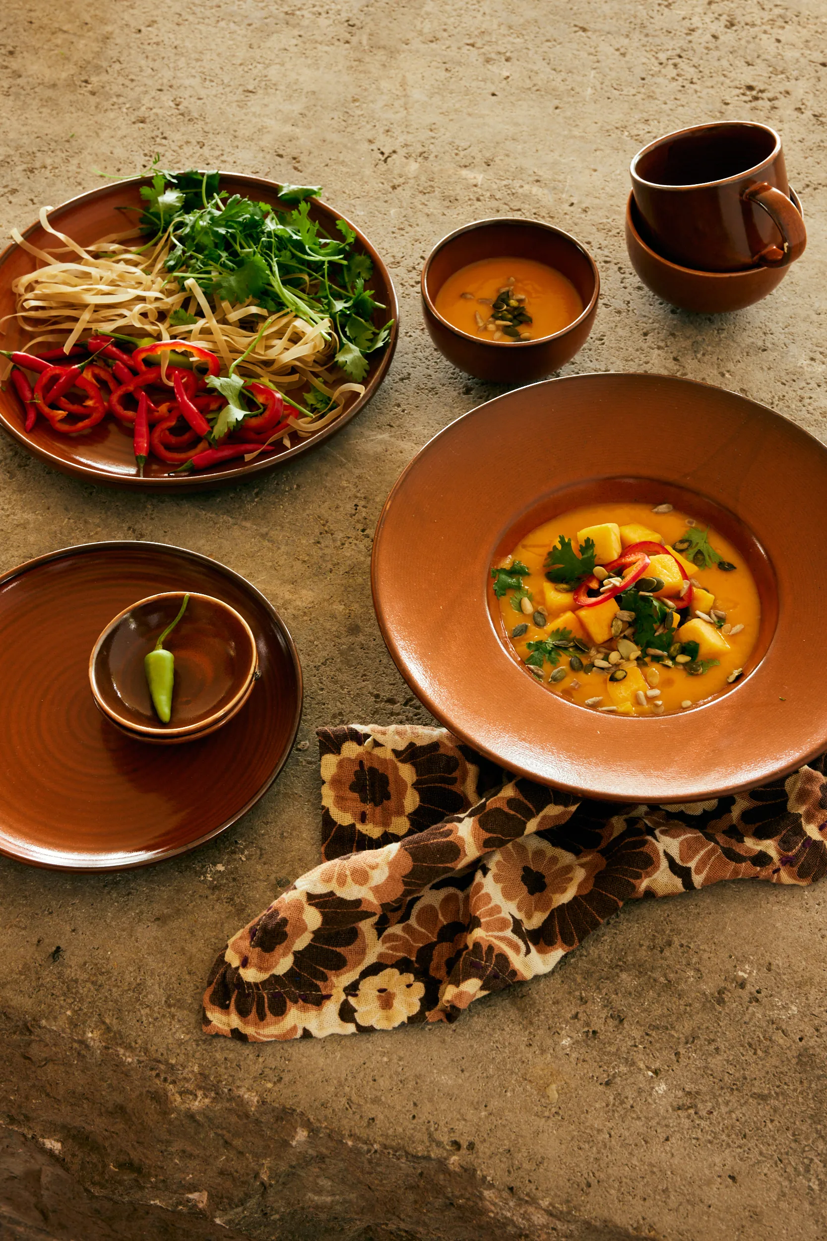 Home Chef bowl Ø10.7 cm, Burned orange HKliving